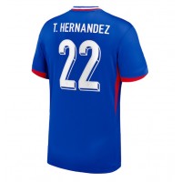 Camisa de time de futebol França Theo Hernandez #22 Replicas 1º Equipamento Europeu 2024 Manga Curta